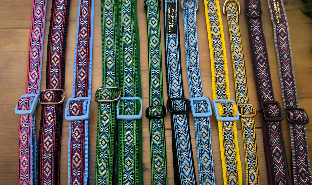 Yellow Southwestern House Collar