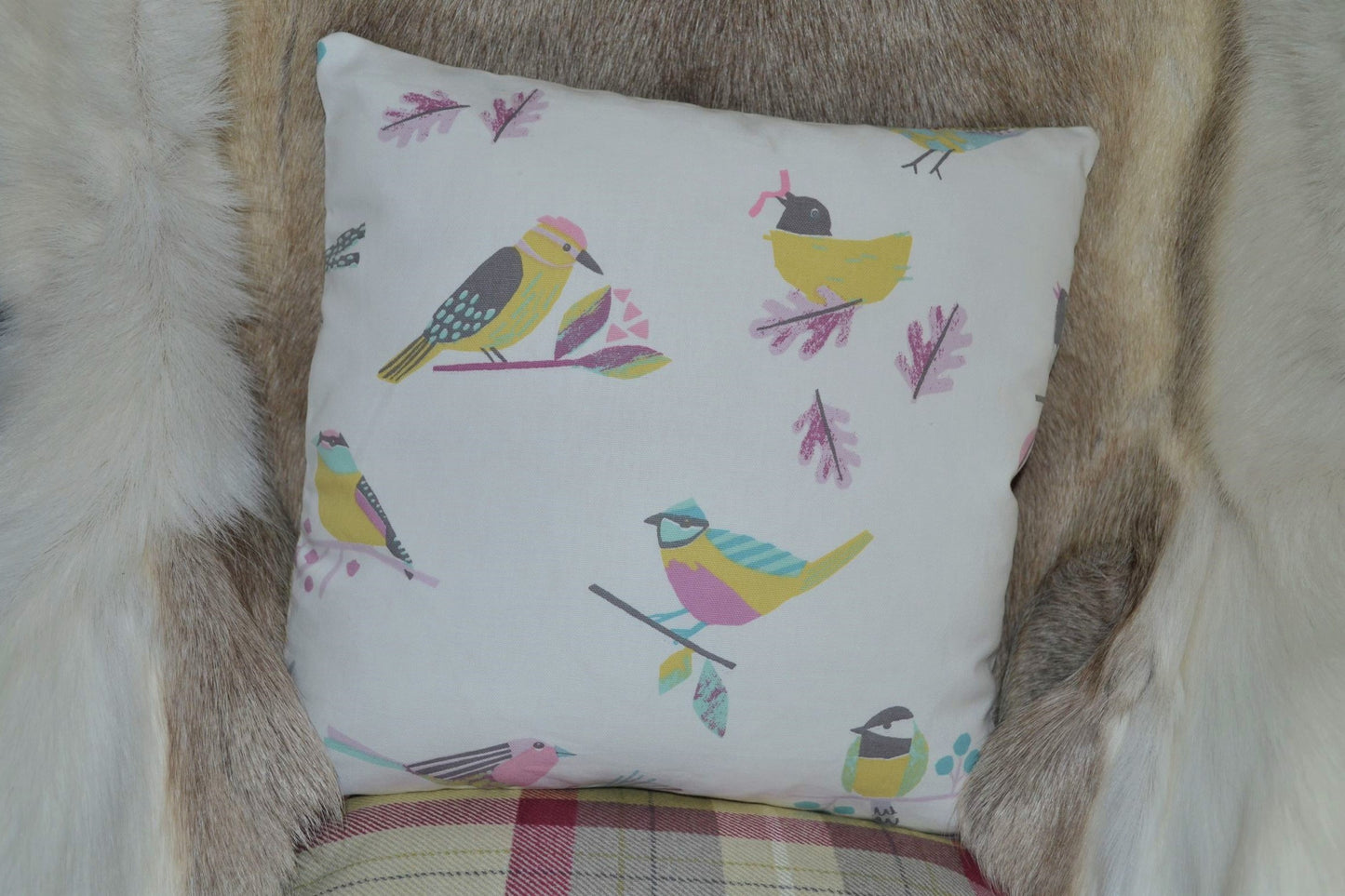 Garden Birds Cushion Cover 40x40