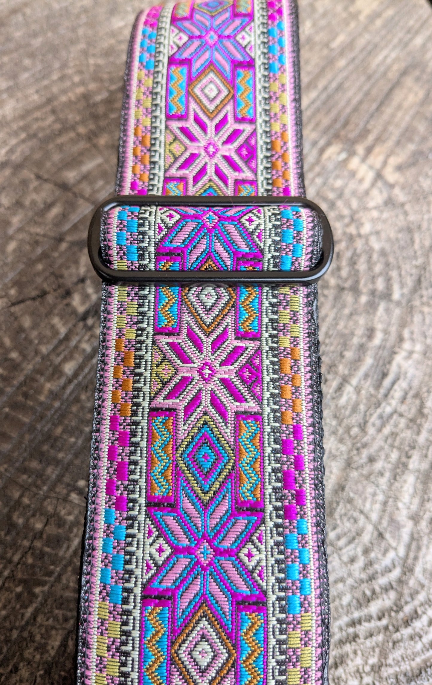 Purple Geometric House Collar 15-24"