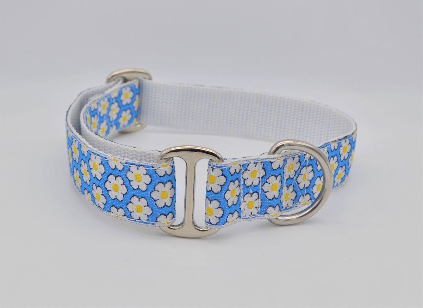 Blue/White Flowers House Collar