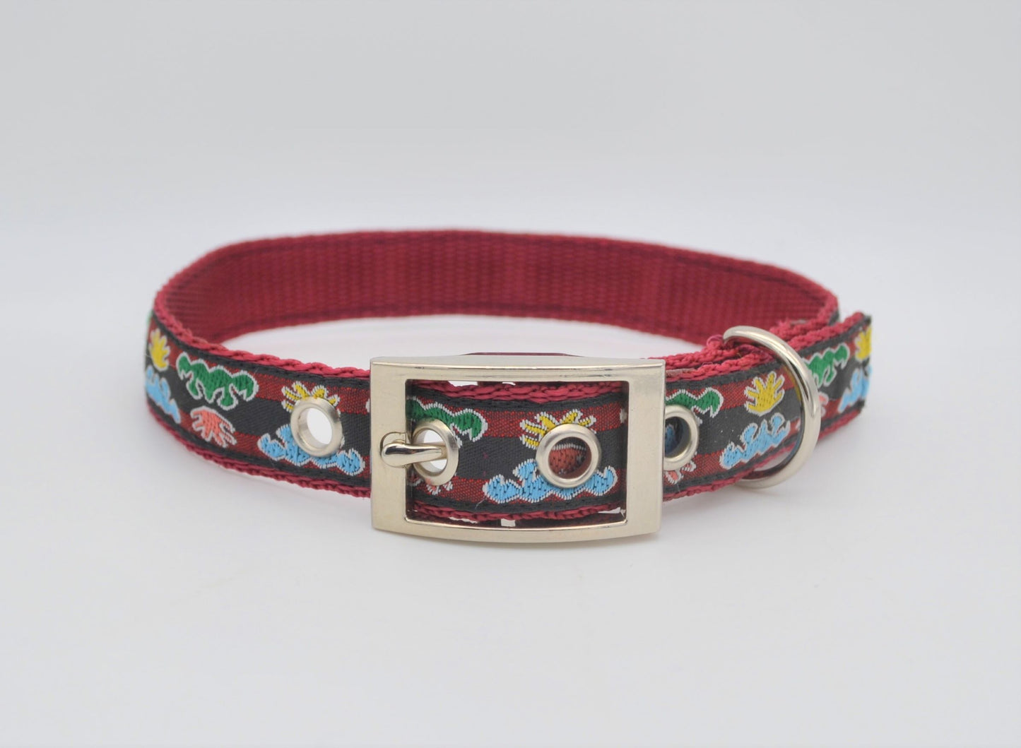 13-16" Chinese Tribal Pin Buckle Collar