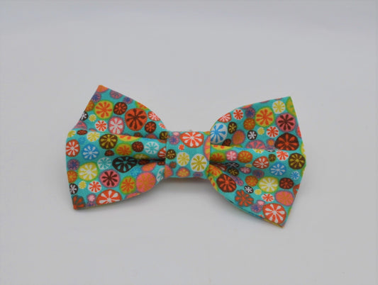 Hippy Flowers Bow Tie