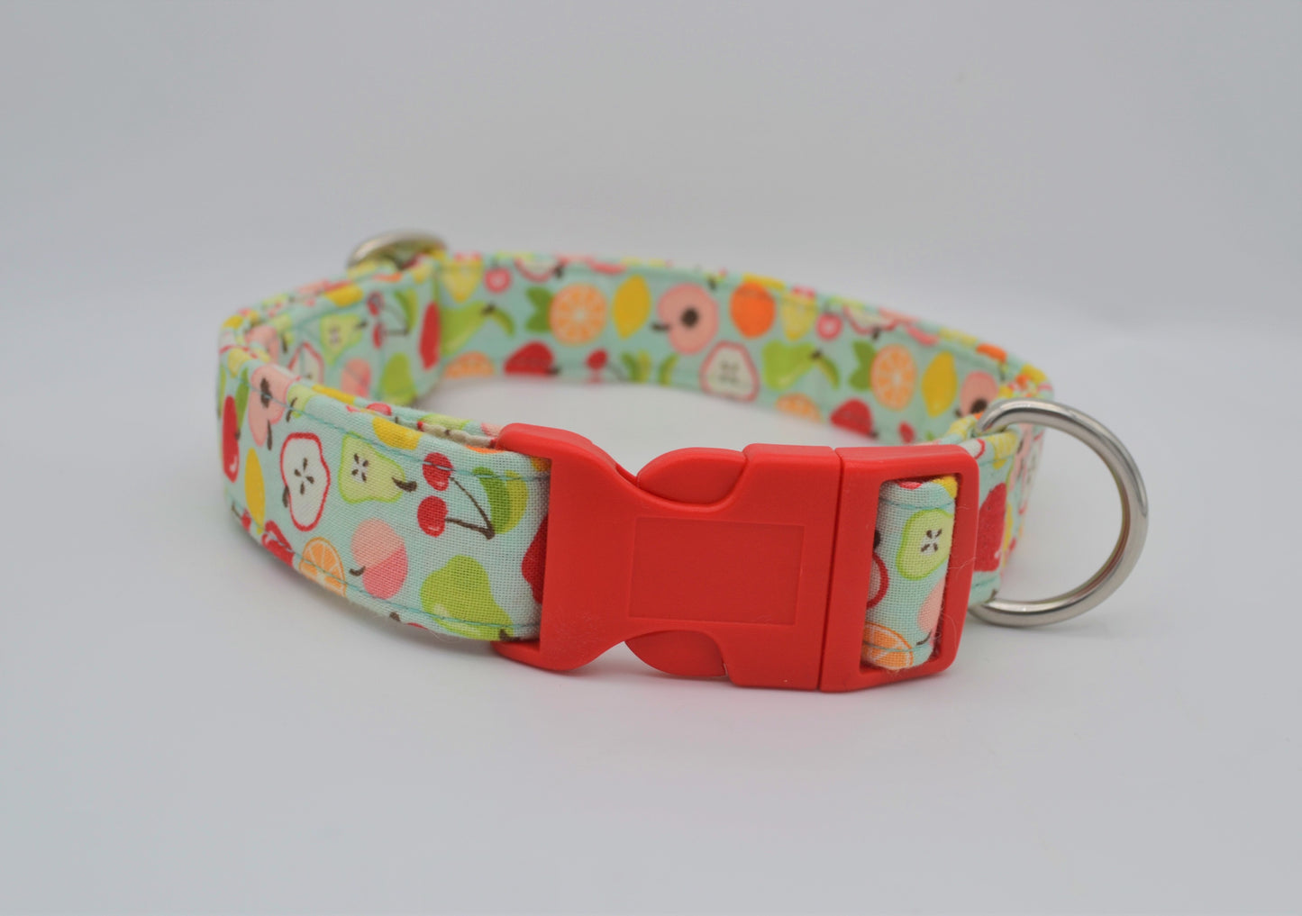 Fruit Fabric Lewis & Irene Collar & Lead Set