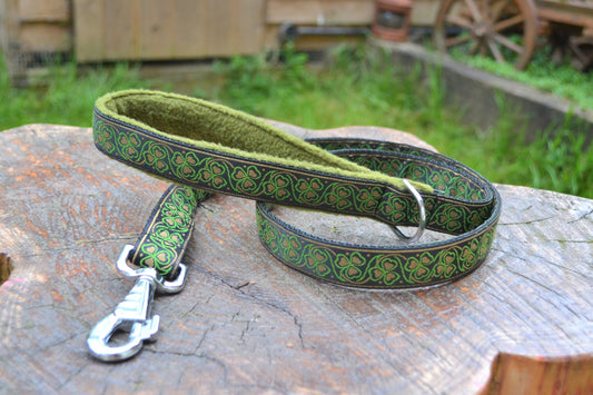 Green Irish Clover Pattern Lead