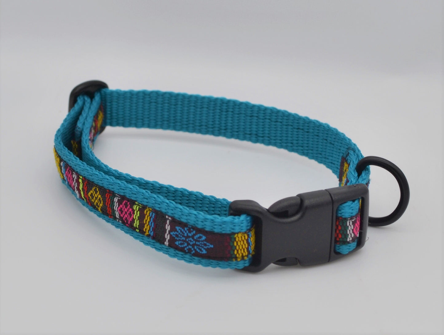 Turquoise Hippy Pattern Collar