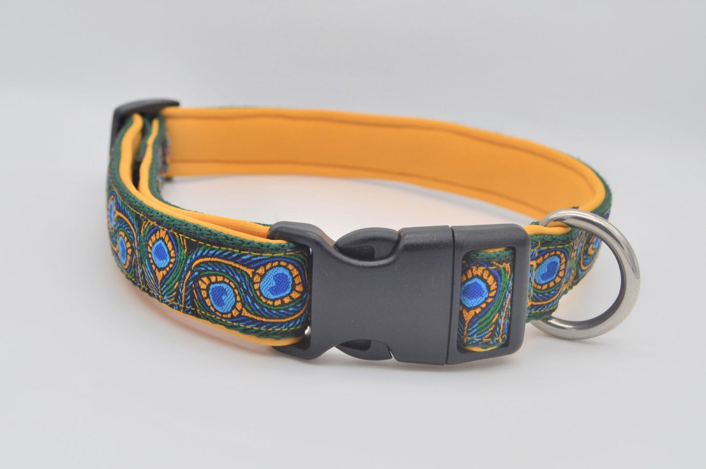 Peacock Feathers Pattern Collar (Neoprene)