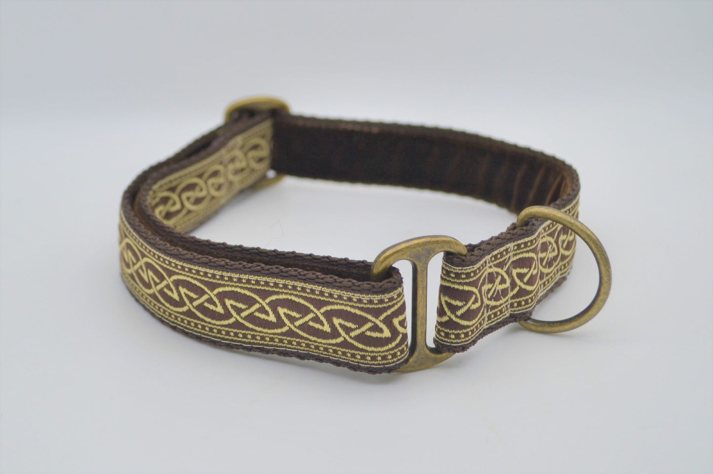 Brown/Gold Celtic House Collar