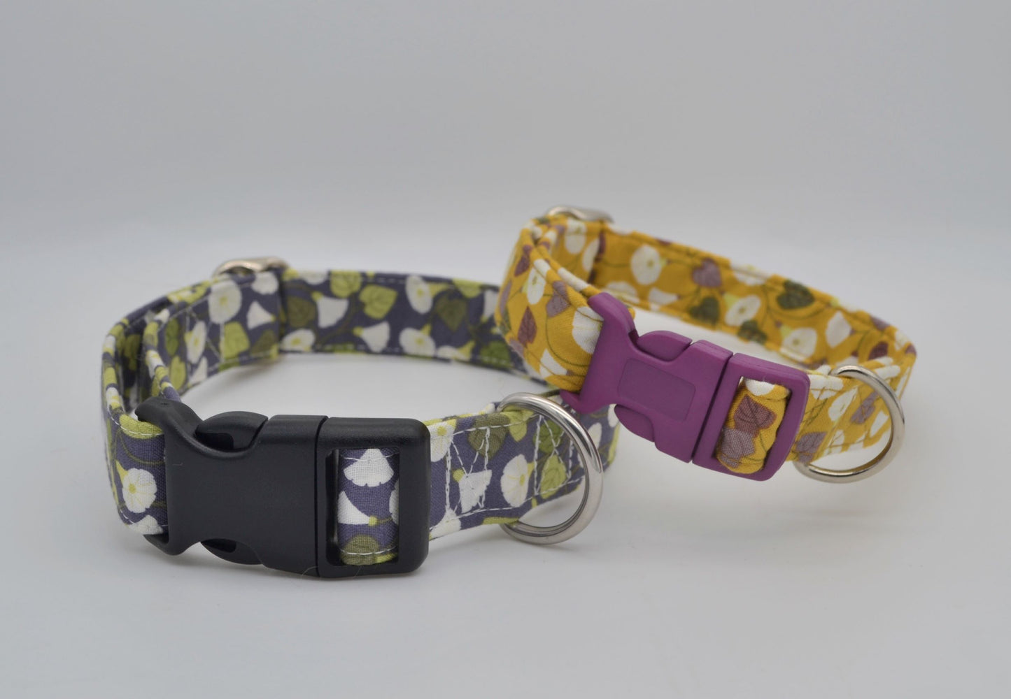 Slate Grey Hedgerow Lewis & Irene 25mm Fabric Collar