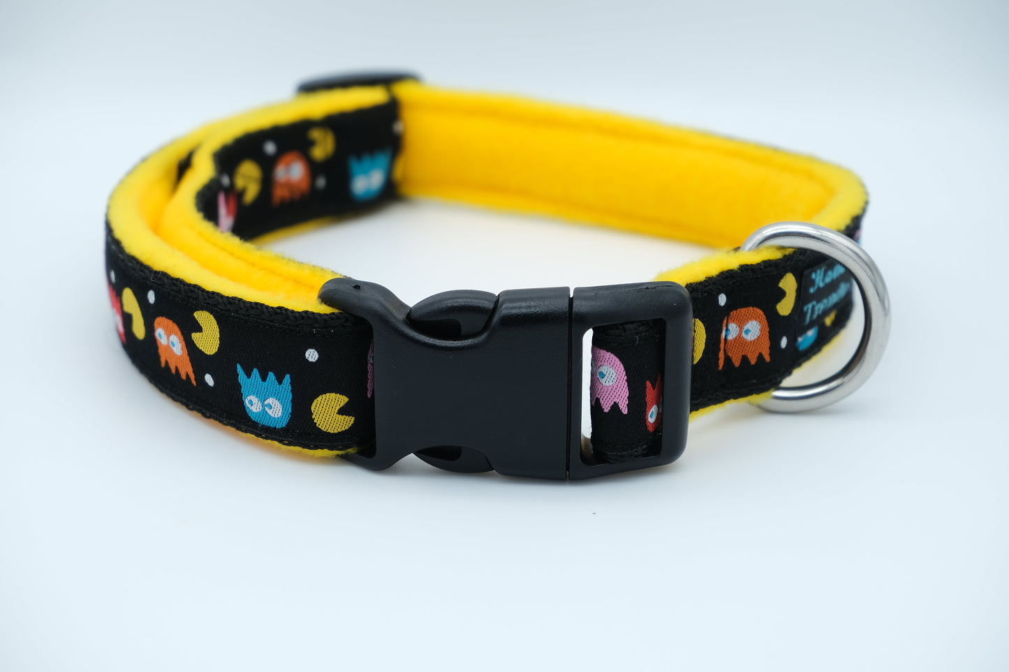 Retro PacMan Pattern Collar 25mm