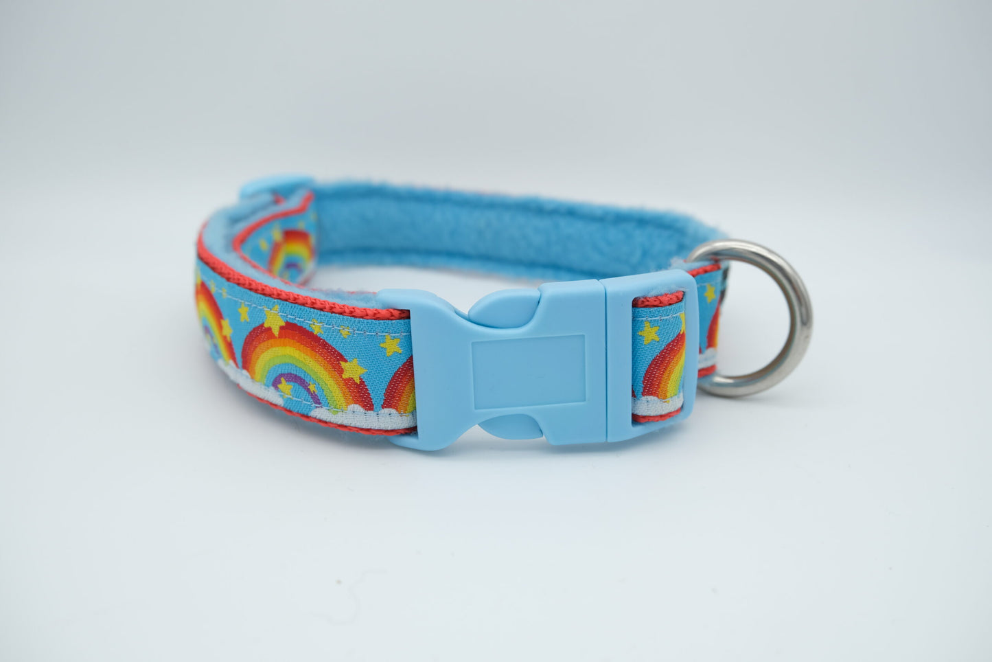 Rainbow Clouds Hippy Pattern Collar