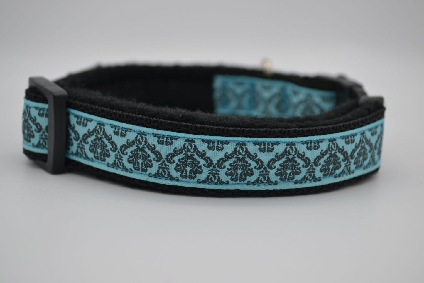 Mint Green Regency Pattern Collar