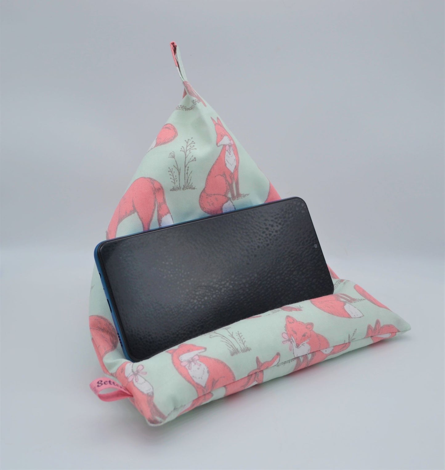 Tablet/Kindle/iPad Bean Bag Cushion Stand- Vixen Fox