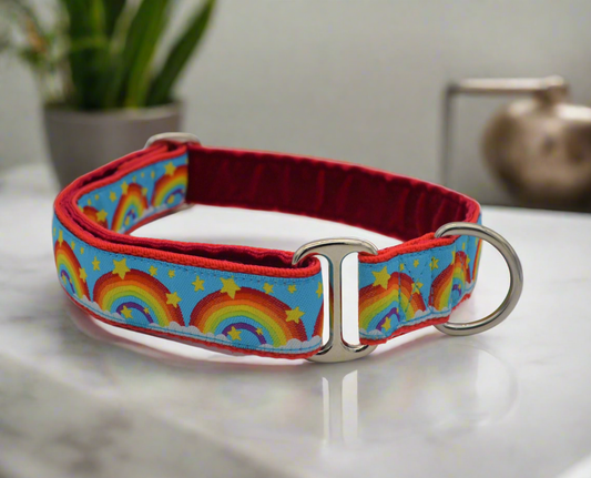 Red Rainbow House Collar