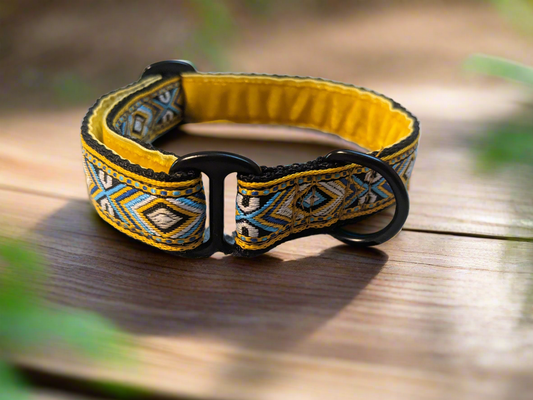 Yellow Southwestern House Collar