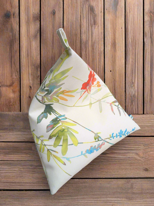 Tablet/Kindle/iPad Bean Bag Cushion Stand- Spring Garden