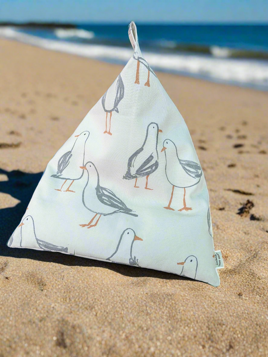 Tablet/Kindle/iPad Bean Bag Cushion Stand- Seagulls