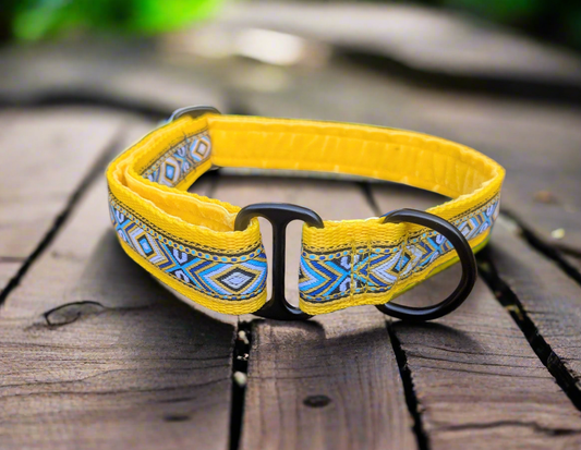 Yellow Southwestern House Collar