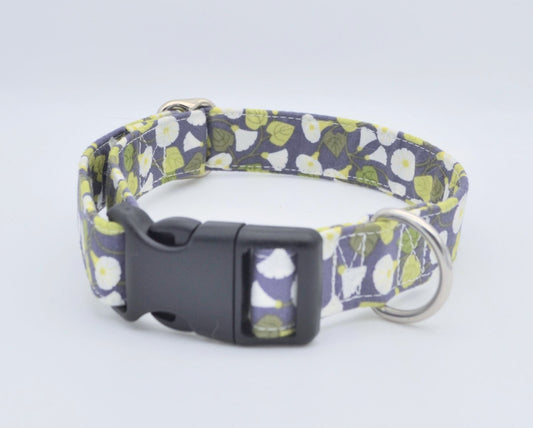 Slate Grey Hedgerow Lewis & Irene 25mm Fabric Collar